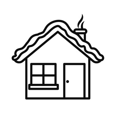 Çatısı karlı ev, sıra tarzı.