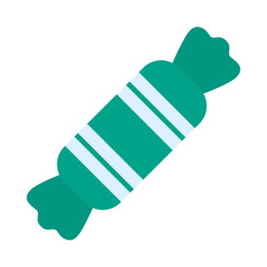 Şekerleme simgesi resmi, düz biçim