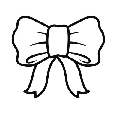 Dekoratif yay simgesi, satır biçimi