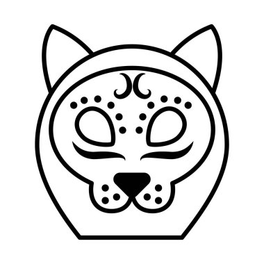 Ölü ikon kedisi, satır biçimi