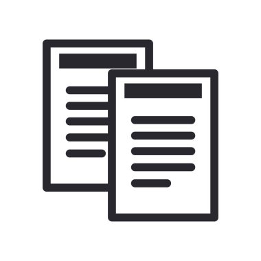 belge satırı biçim vektör tasarımı