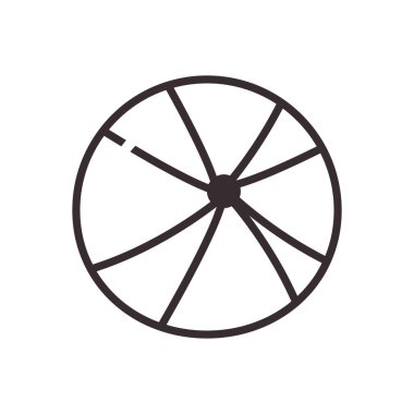 Yaz çizgili top çizgisi biçim vektör tasarımı