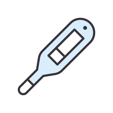 Covid 19 virüs test satırı ve biçim ikonu vektör tasarımını doldur