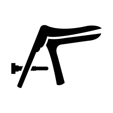 cinsel sağlık kavramı, gübreleme araçları simgesi, siluet biçimi