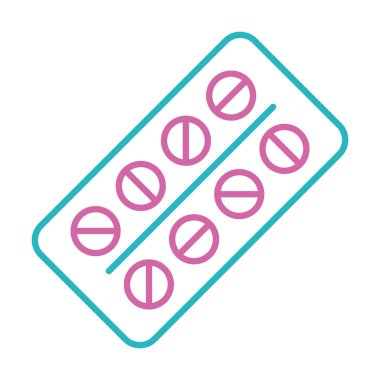 hap kabarcık simgesi, satır biçimi