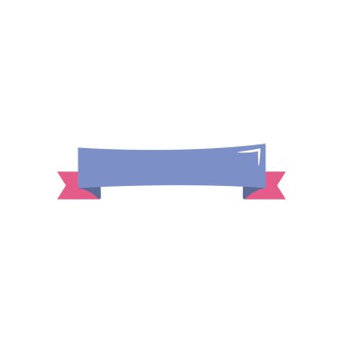 dekoratif kurdele simgesi, renkli tasarım