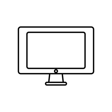 bilgisayar monitörü simgesi, satır biçimi