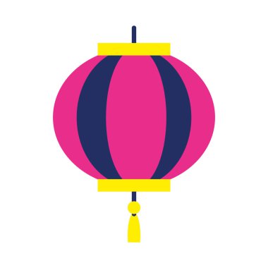 Doğulu fener simgesi, düz stil