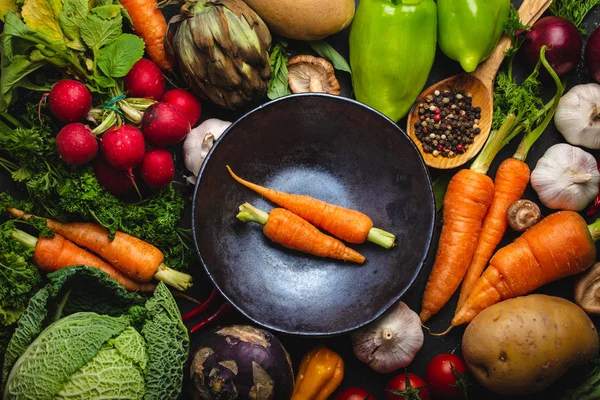 Свіжі овочі органічні — стокове фото