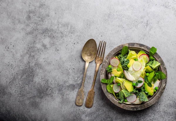 Salată verde sănătoasă — Fotografie, imagine de stoc