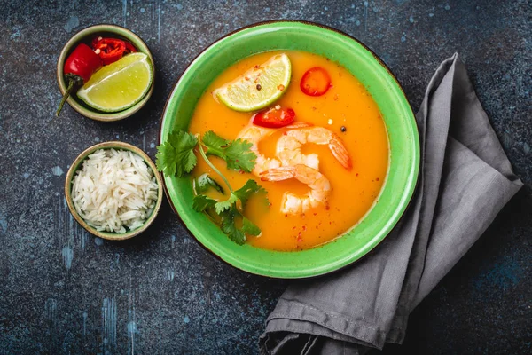 Thai soppa tom yum — Stockfoto