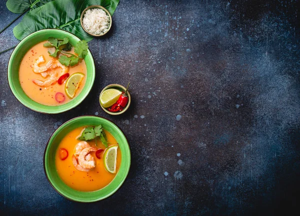 Thajská polévka tom yum — Stock fotografie