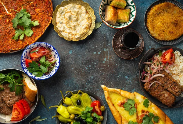 Turecké tradiční potraviny — Stock fotografie