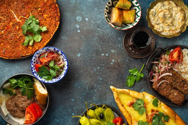 Turecké tradiční potraviny — Stock fotografie