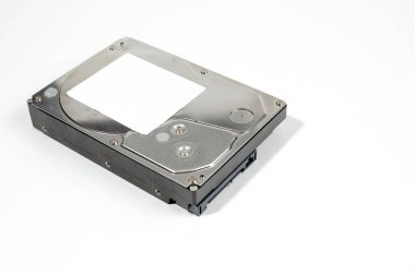 beyaz arkaplan üzerinde disk bilgi depolama izole