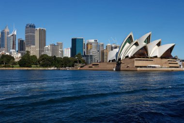 3 / 5 / 2016: Sydney Opera Evi, Sydney, Avustralya feribottan görüldüğü üzere.