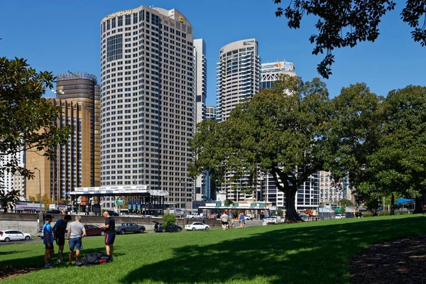 Sydney Nsw Australia Abril 2016 Barrio Histórico Rocks Primer Asentamiento —  Fotos de Stock