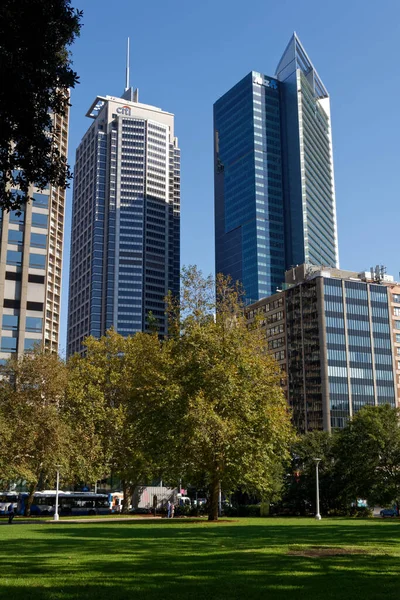 Sydney Nsw Australia Abril 2016 Distrito Central Negocios Visto Desde —  Fotos de Stock