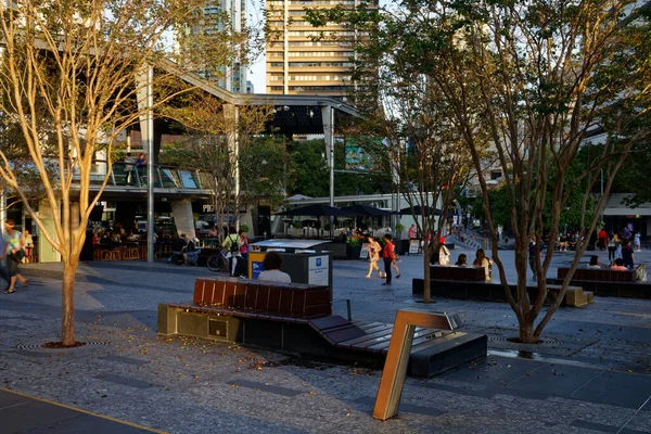 Brisbane Qsl Australia Maggio 2016 Piazza Giorgio Facciata Del Municipio — Foto Stock