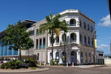 Townsville, QLD, Avustralya-24 / 04 / 2016: Queensland, Townsville 'de ANZAC Günü.