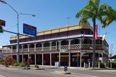 Townsville, QLD, Avustralya-24 / 04 / 2016: Queensland, Townsville 'de ANZAC Günü.