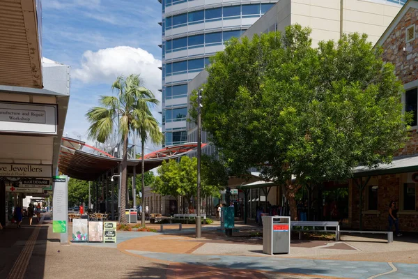 Darwin, NT, Avustralya - 16 / 4 / 2016: Darwin 'in modern merkezi, Avustralya' nın 