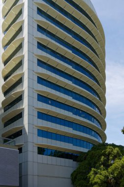 Darwin, NT, Avustralya - 16 / 4 / 2016: Darwin 'in modern merkezi, Avustralya' nın 