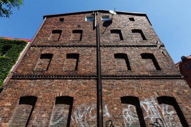 İşçiler için ayrılmış eski yerleşim bölgesi.