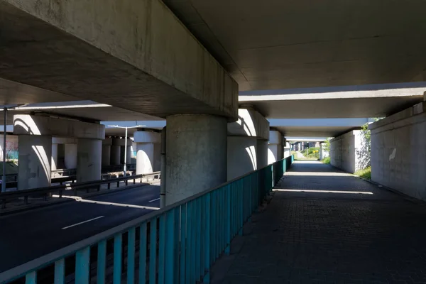 Road Railway Overpass — Stock Photo, Image