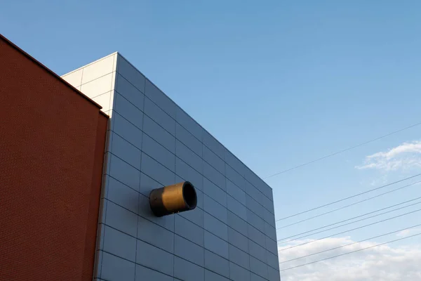 Muro Del Centro Intrattenimento Punkt Con Cinema Imax Katowice — Foto Stock