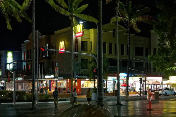 Cairns Qld Austrália Abril 2016 Bar Fast Food Mcdonald Perto — Fotografia de Stock