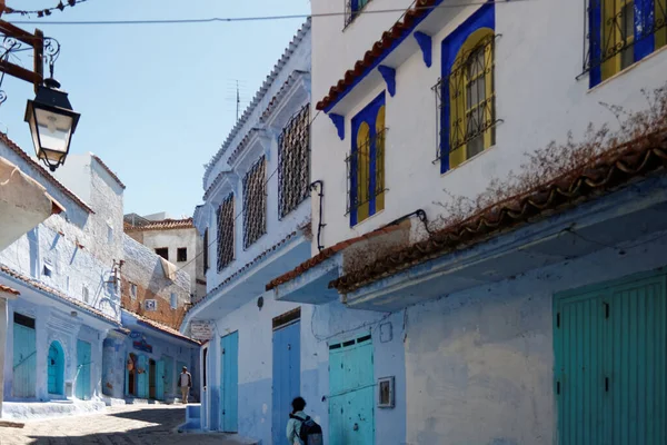 Ciudad Sagrada Chefchaouen Alias Chouen Chawen Xaouen Ciudad Azul Marruecos — Foto de Stock