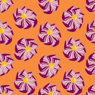 Çiçek desenini tekrarlıyoruz. Kumaş, hatıra defteri ve duvar kağıdı için mükemmel..