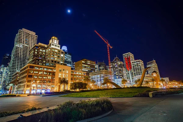 Cidade São Francisco Noite — Fotografia de Stock