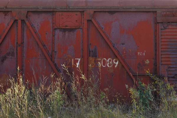 Old Train Car Background — Stock Photo, Image