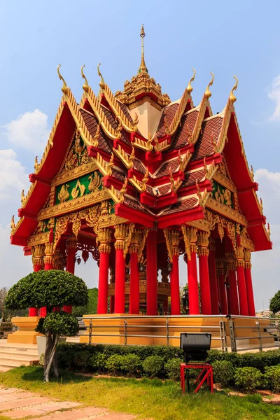 Thailändischer Architekturpavillon Der Provinz Sra Keaw Thailand — Stockfoto