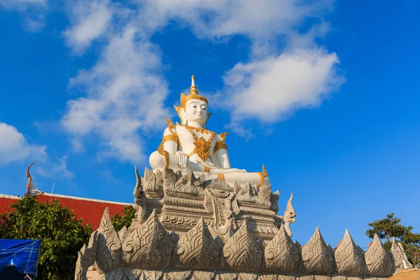 Buddha Statue Einem Buddhistischen Tempel Thailand — Stockfoto
