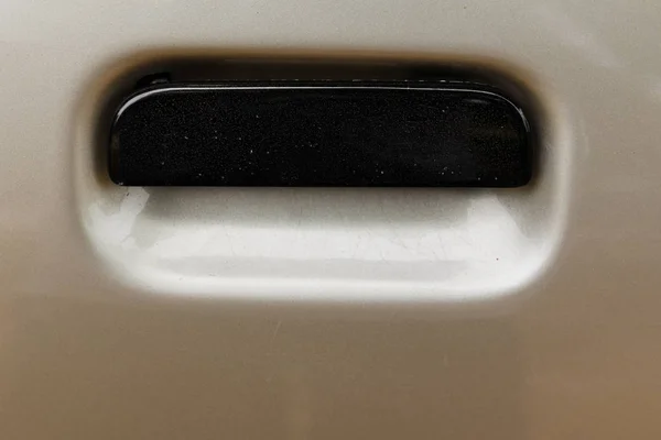 Grey Car Door Handle — Stock Photo, Image