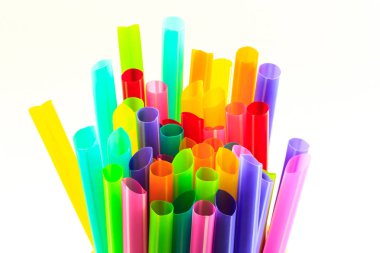 Renkli plastik çubuk 