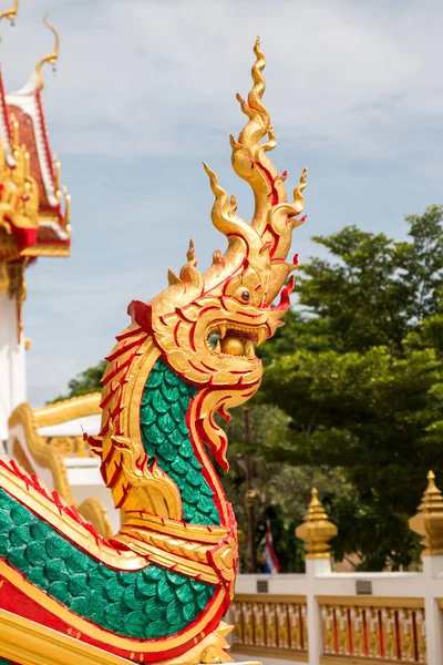 König der Naga-Statue, Schlangenkopf-Statue — Stockfoto