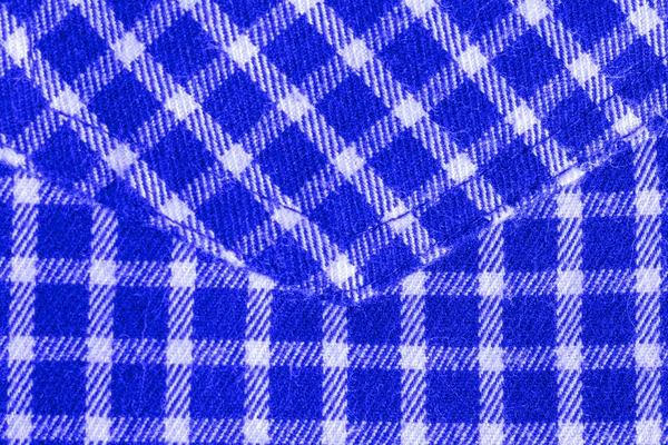 Detail der Strickdecke — Stockfoto