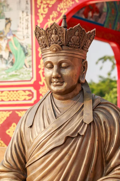 Buddhist Statue in chinese temple , Thailand