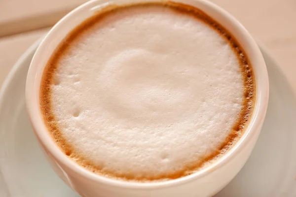 Fechar espuma de café — Fotografia de Stock