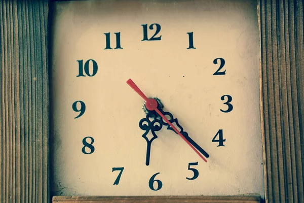 Close up of an Old clock face — Stock Photo, Image