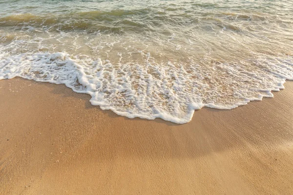 Strand Meer Bei Sonnenschein Tag Sommer — Stockfoto