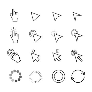 İmleç belirleme vektörü izole edildi. 