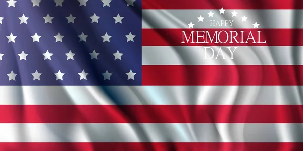 Καλή Ημέρα Μνήμης και Patriot Day background — Διανυσματικό Αρχείο