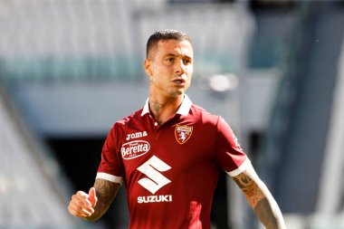 TURIN, İtalya - 04 Temmuz 2020 İtalyan Serie A Soccer Championship. Juventus Torino 'ya karşı 4-1, Armando Izzo, Torino. 