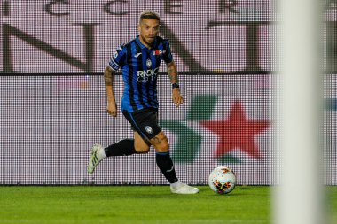 BERGAMO, İtalya - 8 Temmuz 2020: İtalyan Serie A Soccer Championship. Atalanta Sampdoria 'ya karşı 2-0, Alejandro Gomez, Atalanta. 