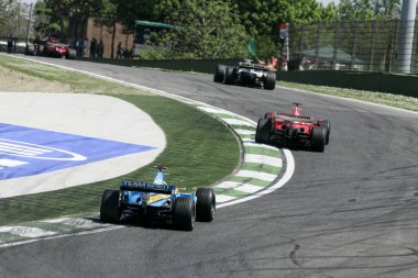 IMOLA, İtalya - 21. / 23RD Nisan 2006: F1 Dünya Şampiyonası. San Marino Grand Prix 'si